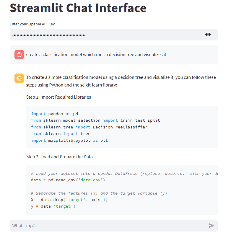 Building AI Conversations with Streamlit and OpenAI
